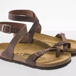 Birkenstock Yara Oiled Leather Sandal
